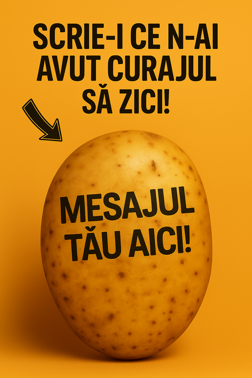 PotatoRoast cu text