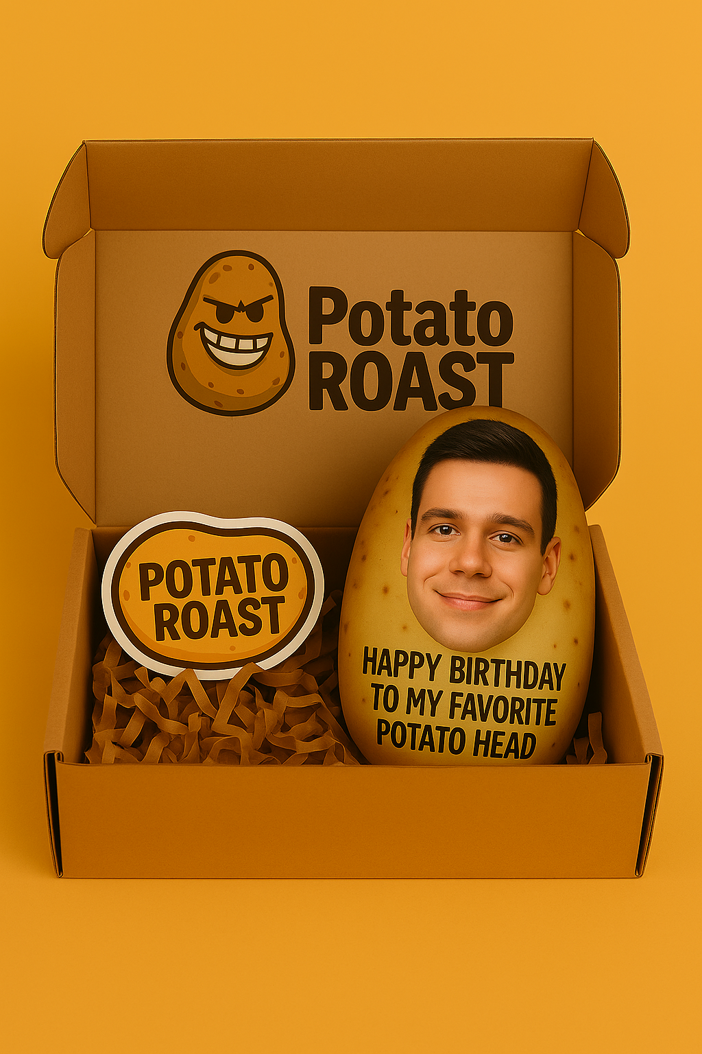 PotatoRoast cu text și imagine